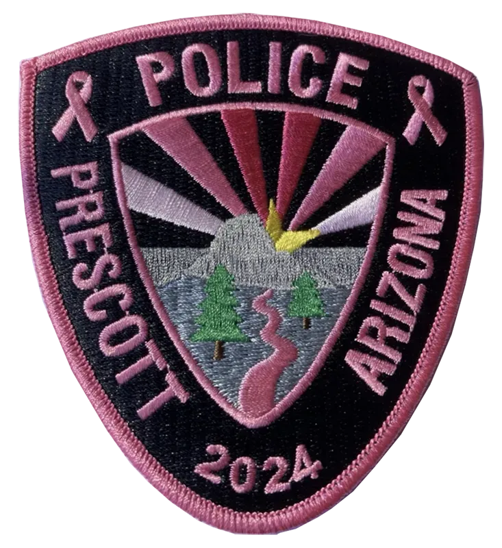 Prescott Police Pink Badge